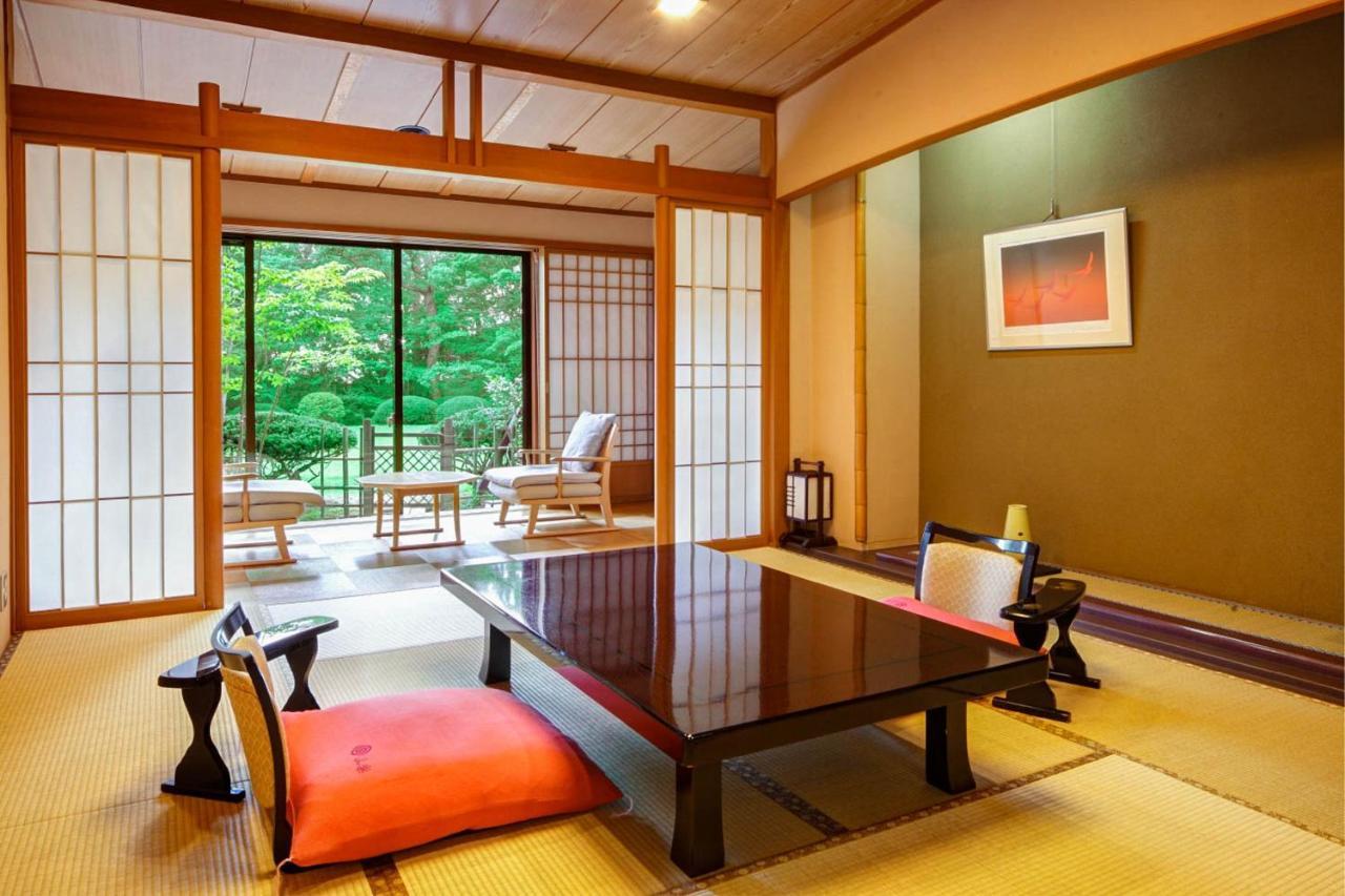 Отель Nasu Onsen Sanraku Экстерьер фото