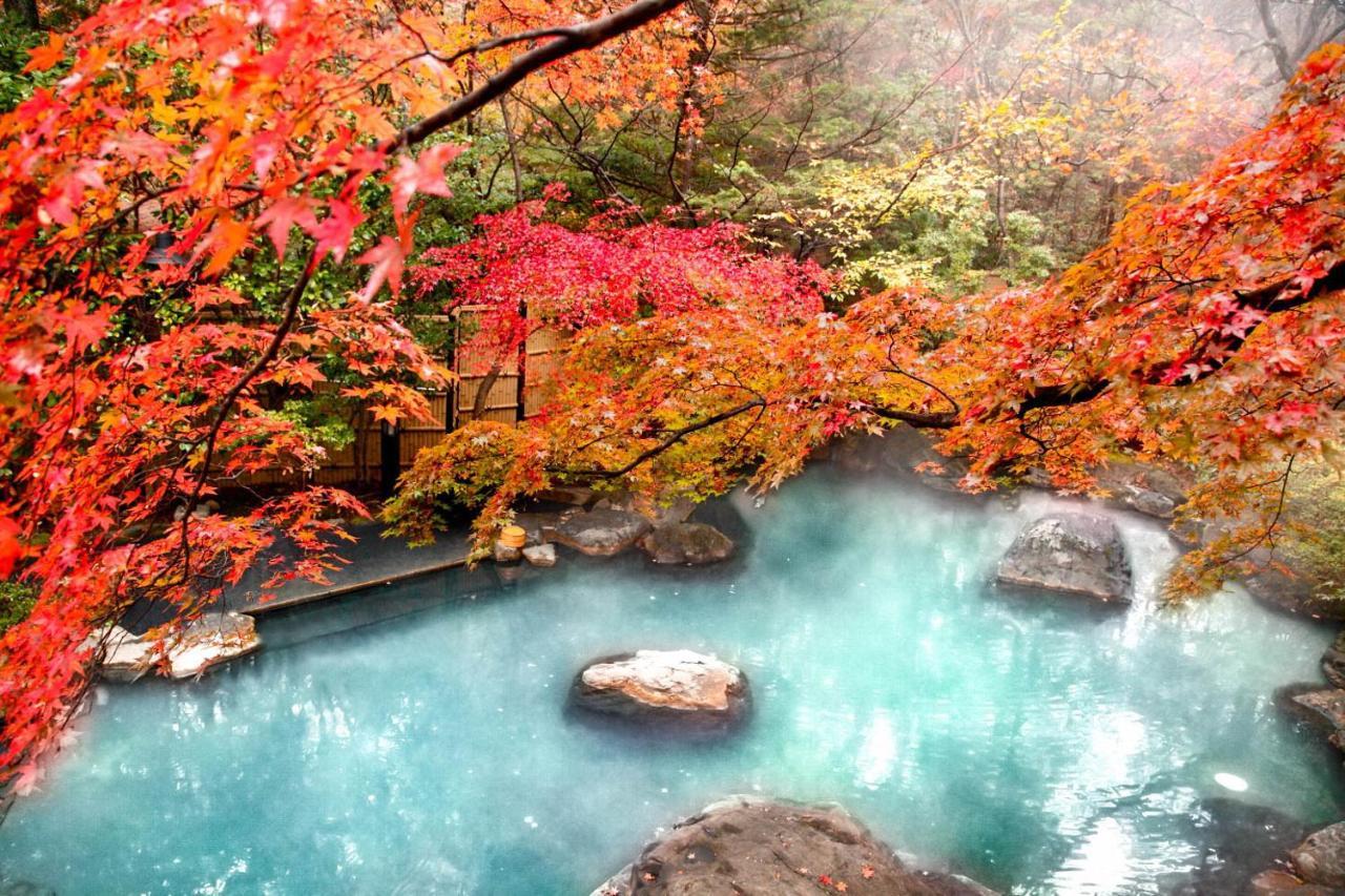 Отель Nasu Onsen Sanraku Экстерьер фото
